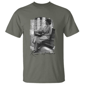 Rosa Parks Montgomery Bus Boycott T Shirt Civil Rights History TS12 Military Green Print Your Wear