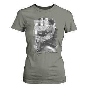 Rosa Parks Montgomery Bus Boycott T Shirt For Women Civil Rights History TS12 Military Green Print Your Wear