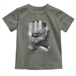 Rosa Parks Montgomery Bus Boycott Toddler T Shirt Civil Rights History TS12 Military Green Print Your Wear