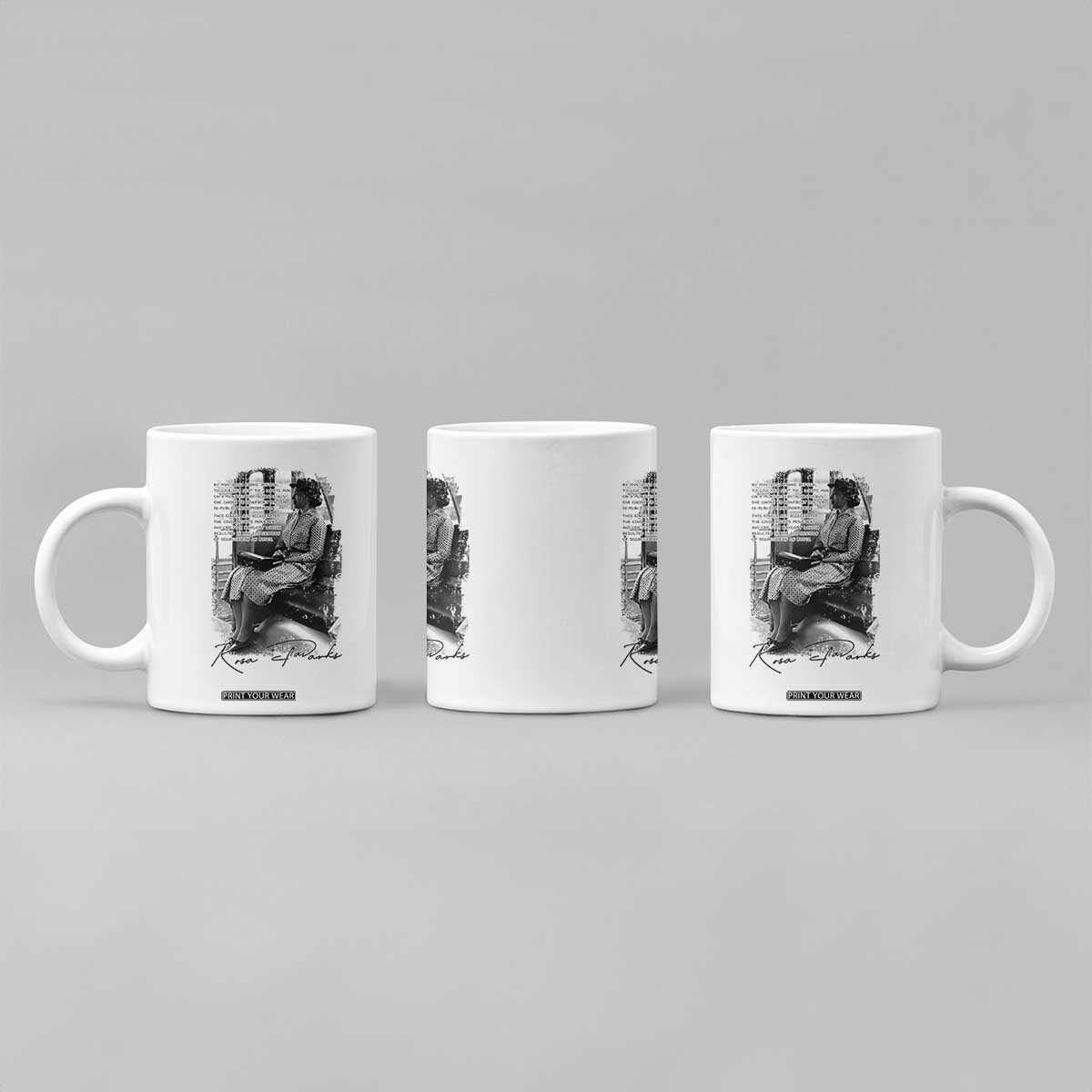 Rosa Parks Montgomery Bus Boycott Coffee Mug Civil Rights History TS12 Print Your Wear