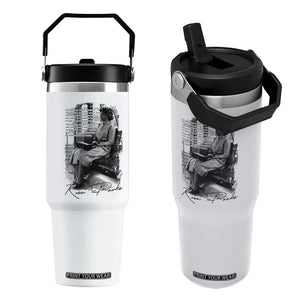 Rosa Parks Montgomery Bus Boycott Flip Straw Tumbler Civil Rights History TS12 One Size: 30 oz White Print Your Wear