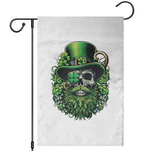 Irish Leprechaun Skull Garden Flag St Patricks Day Party Gift TS12 Black Print Your Wear