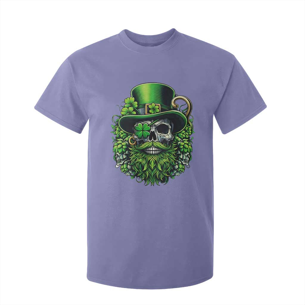 Irish Leprechaun Skull T Shirt For Kid St Patricks Day Party Gift TS12 Violet Print Your Wear