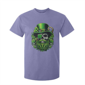 Irish Leprechaun Skull T Shirt For Kid St Patricks Day Party Gift TS12 Violet Print Your Wear