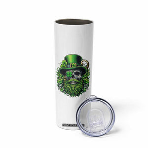 Irish Leprechaun Skull Skinny Tumbler St Patricks Day Party Gift TS12 Print Your Wear