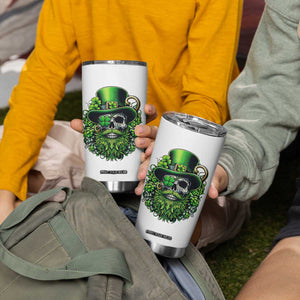 Irish Leprechaun Skull Tumbler Cup St Patricks Day Party Gift TS12 Print Your Wear