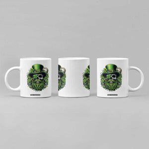 Irish Leprechaun Skull Coffee Mug St Patricks Day Party Gift TS12 Print Your Wear