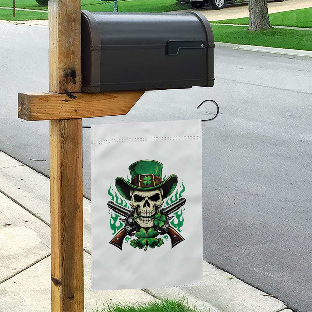 Irish Cowboy Skeleton Garden Flag St Patricks Day Party Gift TS12 Print Your Wear