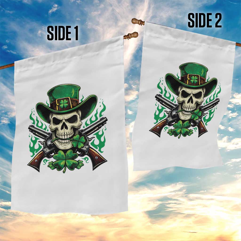 Irish Cowboy Skeleton Garden Flag St Patricks Day Party Gift TS12 Print Your Wear