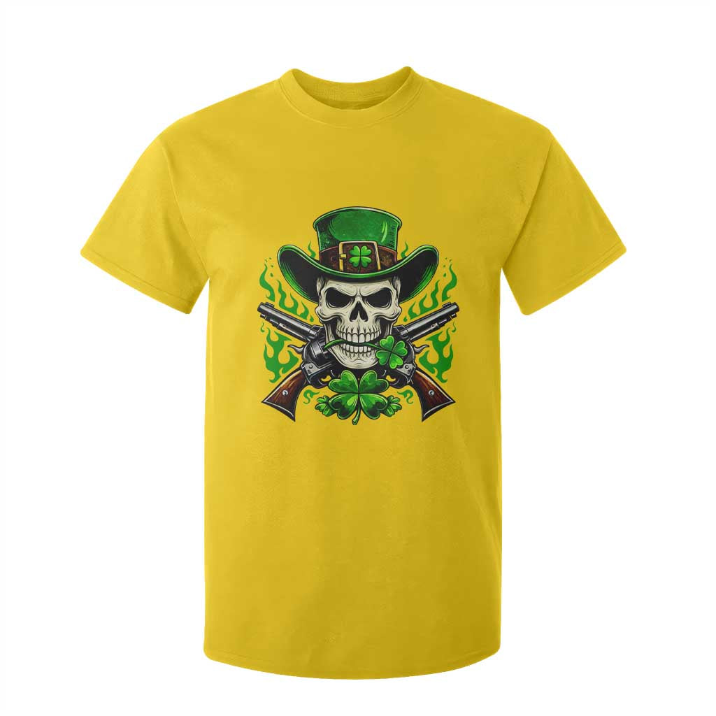Irish Cowboy Skeleton T Shirt For Kid St Patricks Day Party Gift TS12 Daisy Print Your Wear