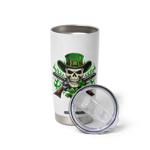 Irish Cowboy Skeleton Tumbler Cup St Patricks Day Party Gift TS12 Print Your Wear