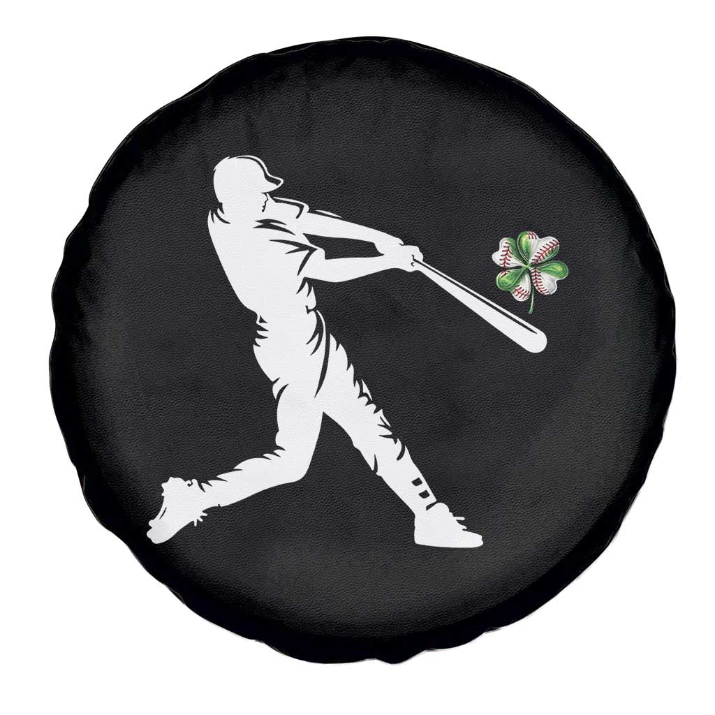 St Patricks Day Baseball Batter Spare Tire Cover Irish Sports Gift TS12 Print Your Wear