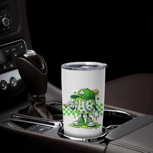 St Patricks Day Shamrock Baseball Player Gift Tumbler Cup TS12 Print Your Wear