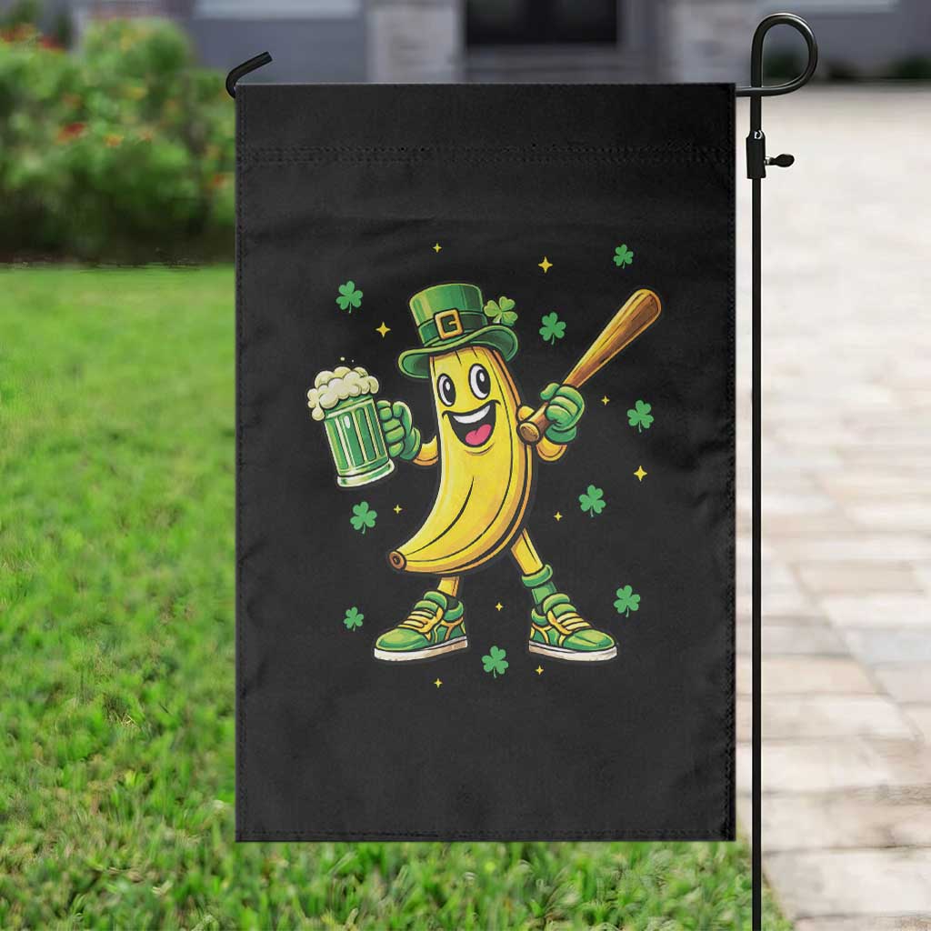 Funny Banana Baseball Player Gift Garden Flag St Patricks Day TS12 Print Your Wear