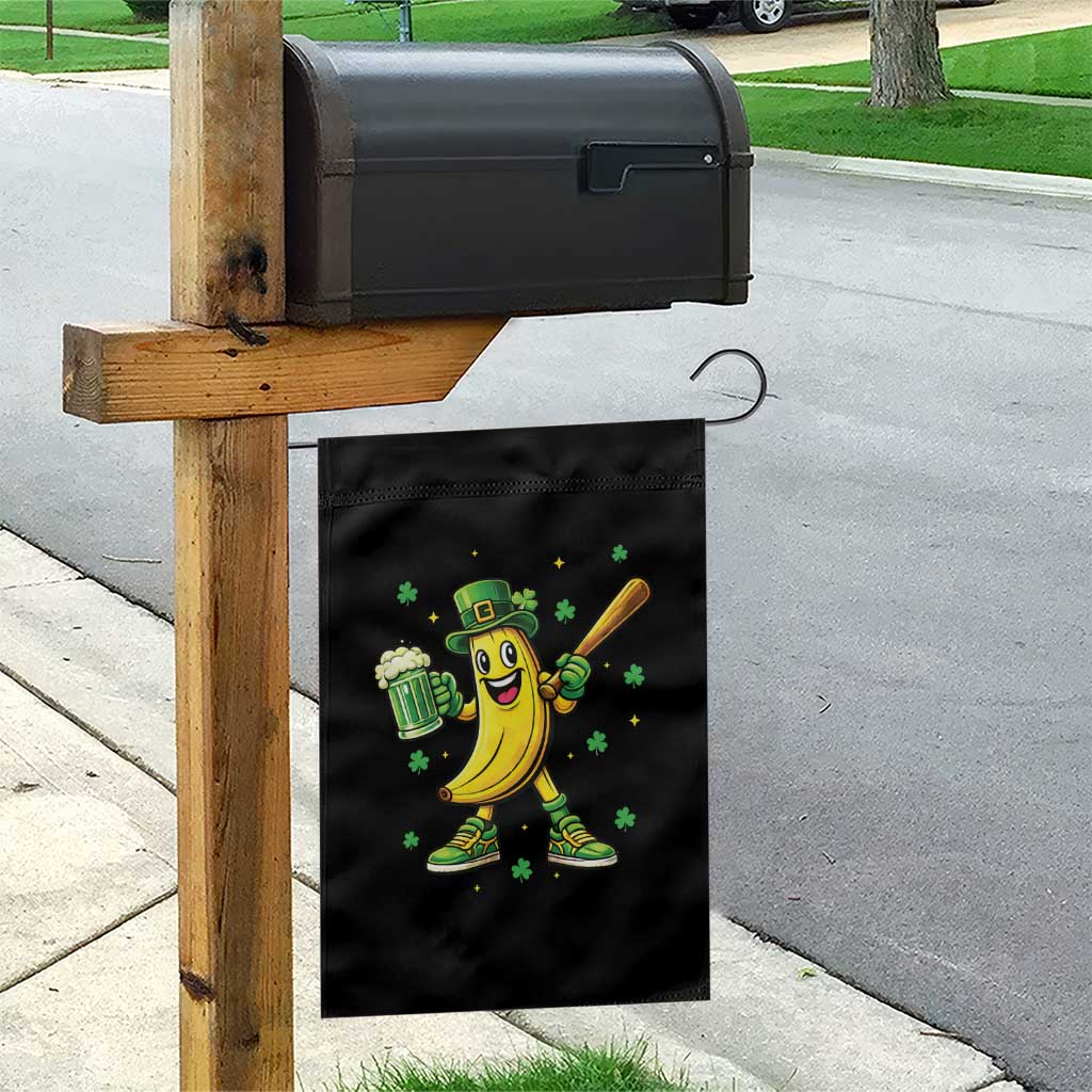 Funny Banana Baseball Player Gift Garden Flag St Patricks Day TS12 Print Your Wear