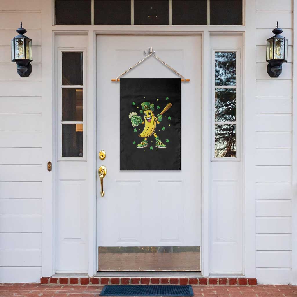 Funny Banana Baseball Player Gift Garden Flag St Patricks Day TS12 Print Your Wear
