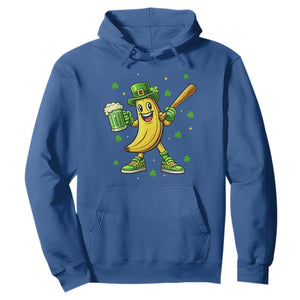 Funny Banana Baseball Player Gift Hoodie St Patricks Day TS12 Royal Blue Print Your Wear