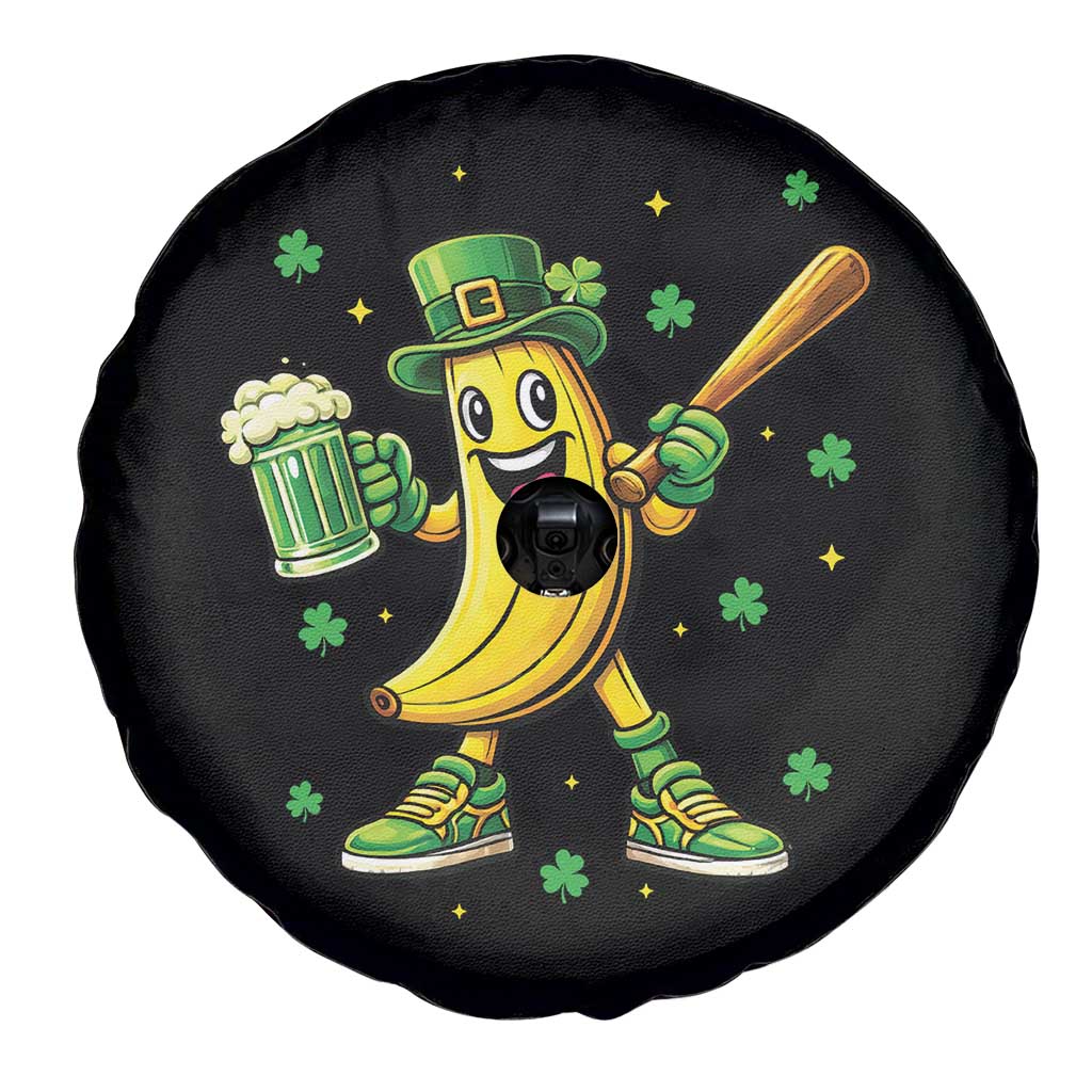 Funny Banana Baseball Player Gift Spare Tire Cover St Patricks Day TS12 Print Your Wear