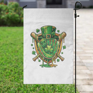 Slimy Shamrock Baseball Glove Garden Flag St Patricks Day Gift TS12 Print Your Wear