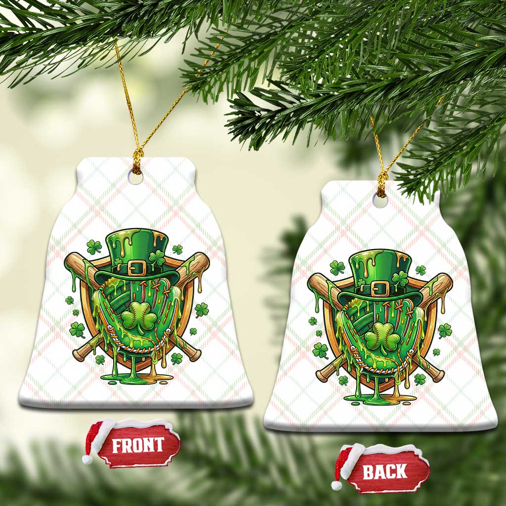 Slimy Shamrock Baseball Glove Ceramic Ornament St Patricks Day Gift TS12 Print Your Wear