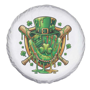 Slimy Shamrock Baseball Glove Spare Tire Cover St Patricks Day Gift TS12 Print Your Wear