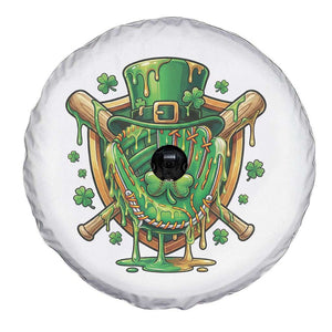 Slimy Shamrock Baseball Glove Spare Tire Cover St Patricks Day Gift TS12 Print Your Wear