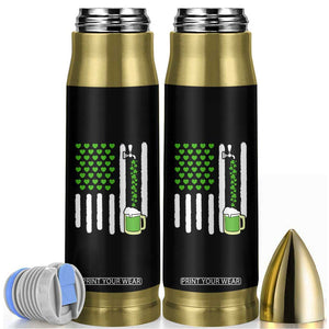 St Patricks Day Irish American Pride Gift Bullet Tumbler TS12 Black Print Your Wear