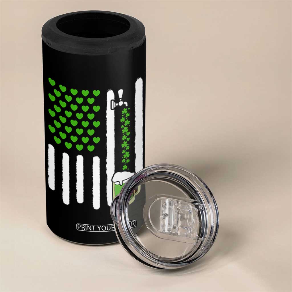 St Patricks Day Irish American Pride Gift 4 in 1 Can Cooler Tumbler TS12 Print Your Wear