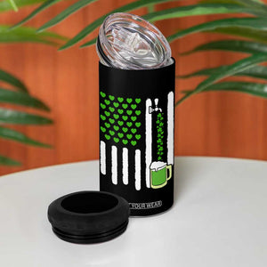 St Patricks Day Irish American Pride Gift 4 in 1 Can Cooler Tumbler TS12 Print Your Wear