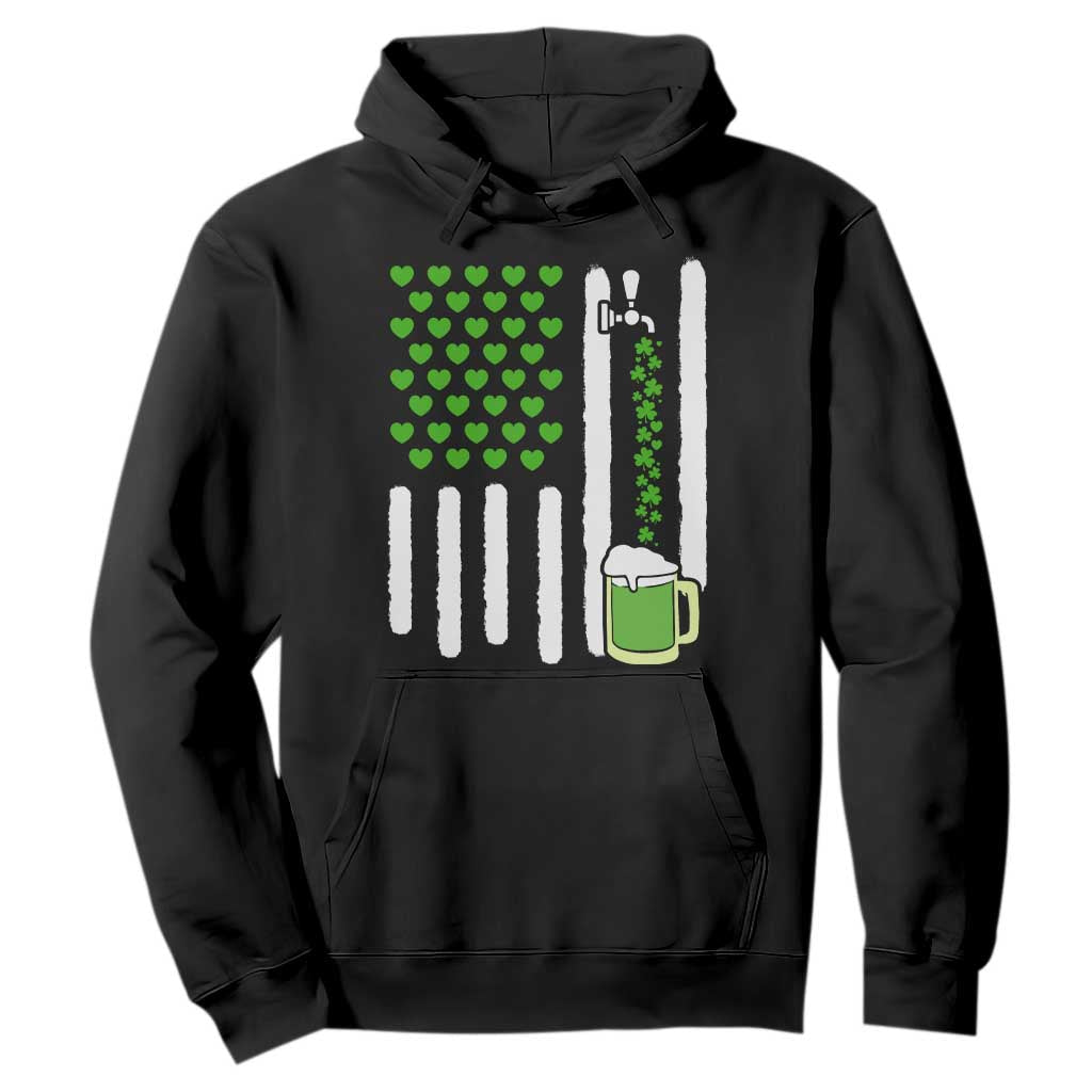 St Patricks Day Irish American Pride Gift Hoodie TS12 Black Print Your Wear
