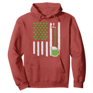 St Patricks Day Irish American Pride Gift Hoodie TS12 Red Print Your Wear