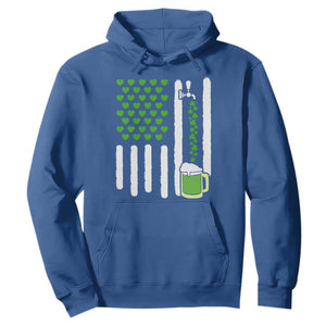 St Patricks Day Irish American Pride Gift Hoodie TS12 Royal Blue Print Your Wear