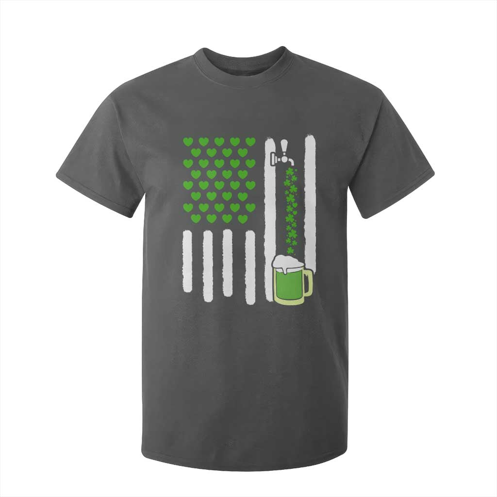 St Patricks Day Irish American Pride Gift T Shirt For Kid TS12 Dark Heather Print Your Wear