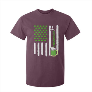 St Patricks Day Irish American Pride Gift T Shirt For Kid TS12 Maroon Print Your Wear