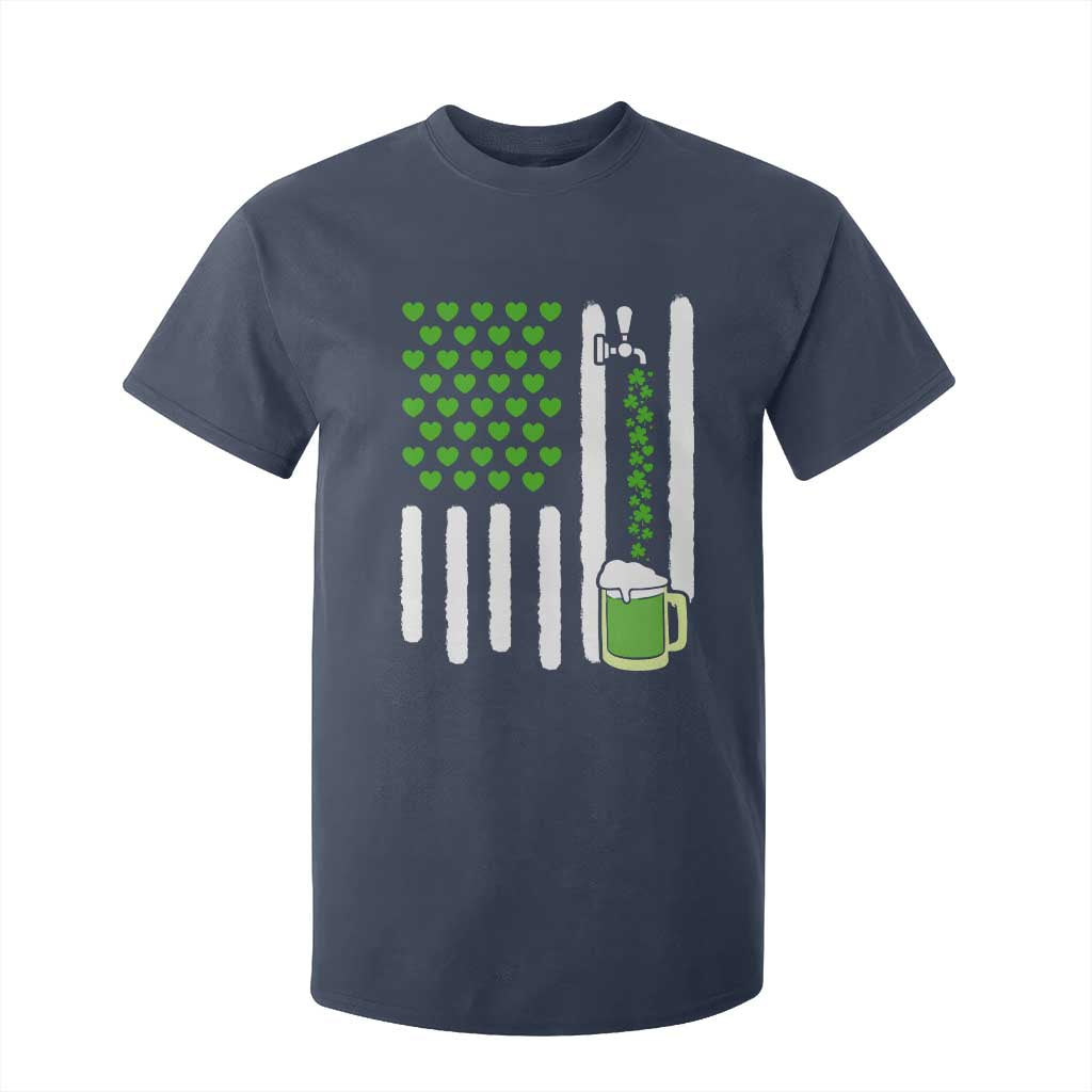 St Patricks Day Irish American Pride Gift T Shirt For Kid TS12 Navy Print Your Wear