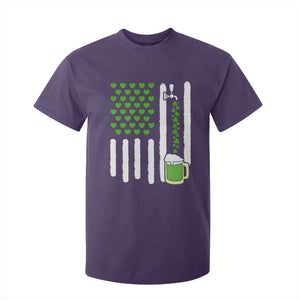 St Patricks Day Irish American Pride Gift T Shirt For Kid TS12 Purple Print Your Wear