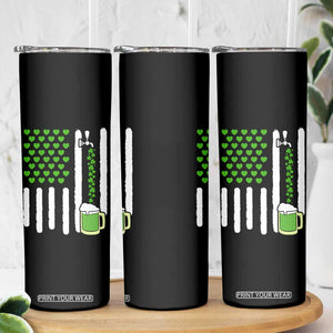 St Patricks Day Irish American Pride Gift Skinny Tumbler TS12 Print Your Wear