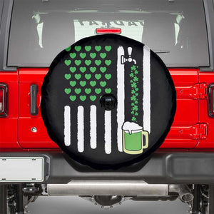 St Patricks Day Irish American Pride Gift Spare Tire Cover TS12 Black Print Your Wear