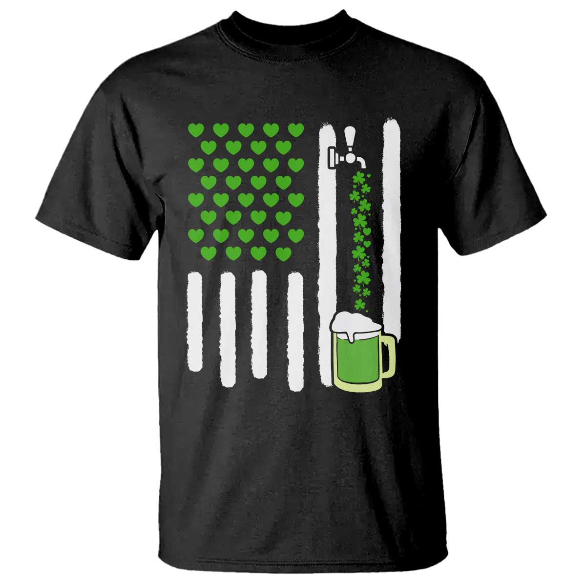 St Patricks Day Irish American Pride Gift T Shirt