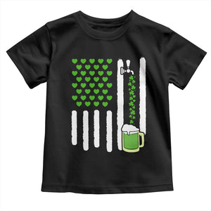 St Patricks Day Irish American Pride Gift Toddler T Shirt TS12 Black Print Your Wear