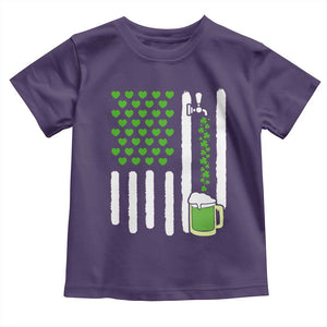 St Patricks Day Irish American Pride Gift Toddler T Shirt TS12 Purple Print Your Wear