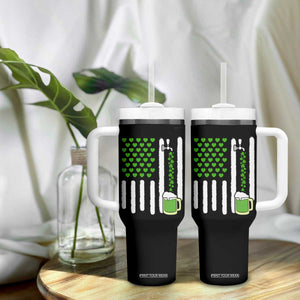 St Patricks Day Irish American Pride Gift Tumbler With Handle TS12 Print Your Wear