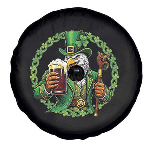 Irish Patriotic Eagle Leprechaun Spare Tire Cover St Patricks Day Gift TS12 Print Your Wear
