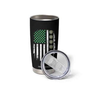Vintage Shamrock Lucky Darts Tumbler Cup St Patricks Day Gift TS12 Print Your Wear