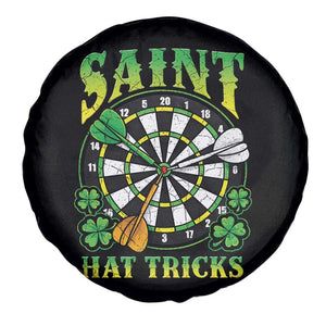 Funny Darts St Patricks Day Gift Spare Tire Cover Saint Hat Tricks TS12 Print Your Wear