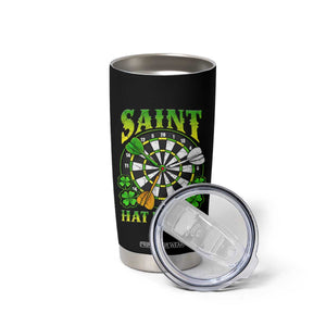 Funny Darts St Patricks Day Gift Tumbler Cup Saint Hat Tricks TS12 Print Your Wear