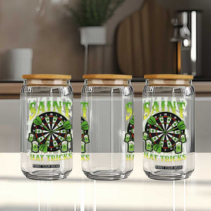 Saint Hat Tricks St Patricks Day Glass Can Darts Player Gift TS12 Print Your Wear