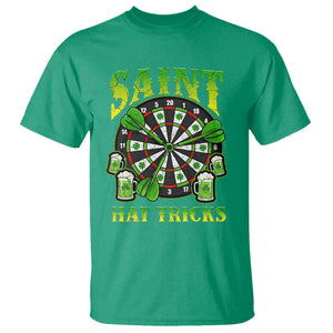 Saint Hat Tricks St Patricks Day T Shirt Darts Player Gift TS12 Irish Green Print Your Wear
