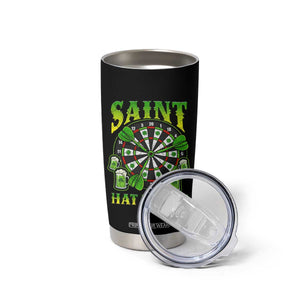 Saint Hat Tricks St Patricks Day Tumbler Cup Darts Player Gift TS12 Print Your Wear