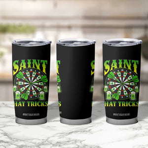 Saint Hat Tricks St Patricks Day Tumbler Cup Darts Player Gift TS12 Print Your Wear